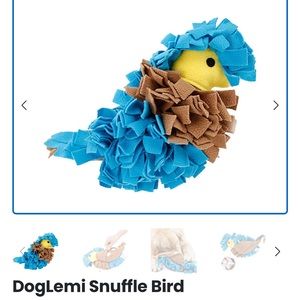 Dog Toy NWT Snuffle Treat Search Interactive Toy with Squeaker Scent Work Game